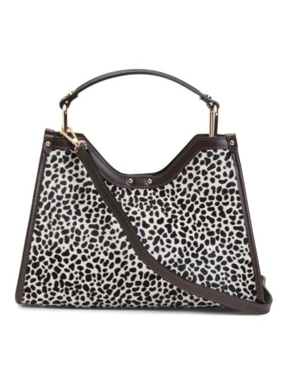 CHEVAL Made In Italy Leather Structured Satchel